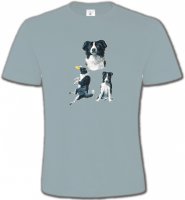 Border Collie noir et blanc (B)