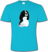 Cocker noir et blanc (B)